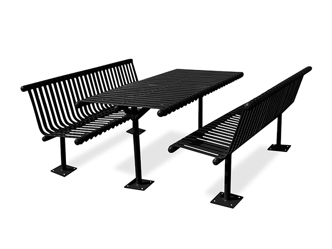 EM010 EM032 Vespa Steel Seat and Table Setting, Pctd Black Gloss.jpg